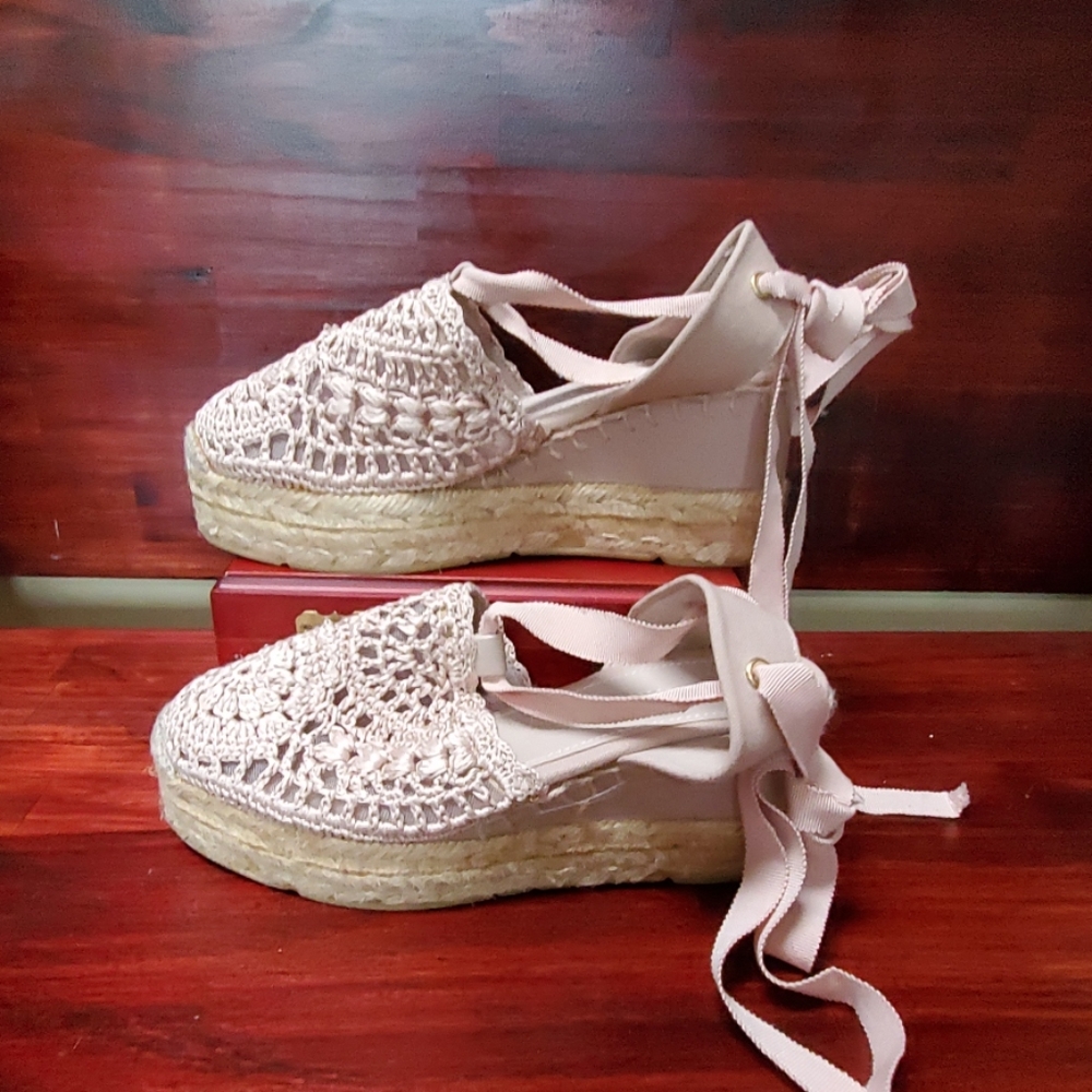 Ralph Lauren Collection Heeled Espadrilles